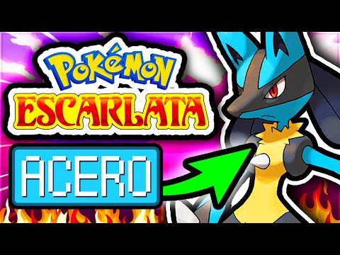 ¿Podré pasarme Pokémon Escarlata solo con el tipo Acero?