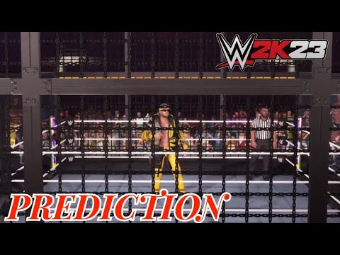 WWE 2K23 Prediction - 2024 Men's Elimination Chamber Match