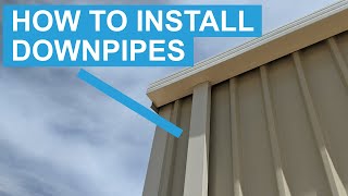 How to Install Shed Downpipes DIY