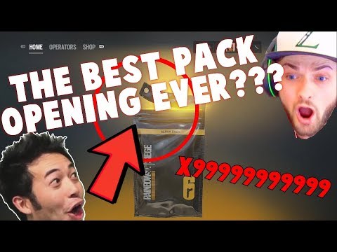 THE BEST ALPHA PACK OPENING EVER!!!!!!! | 100 Sub Celebration