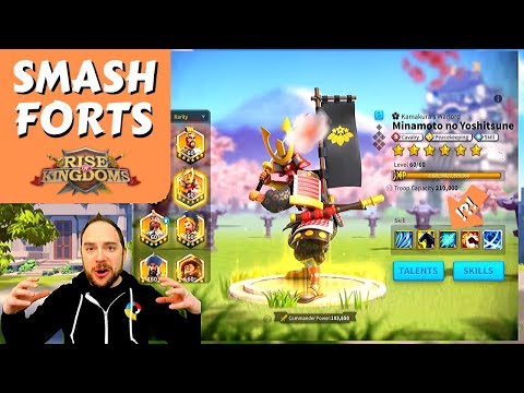 Use these peacekeeper commanders and builds to rally barbarian forts | Rise of Kingdoms