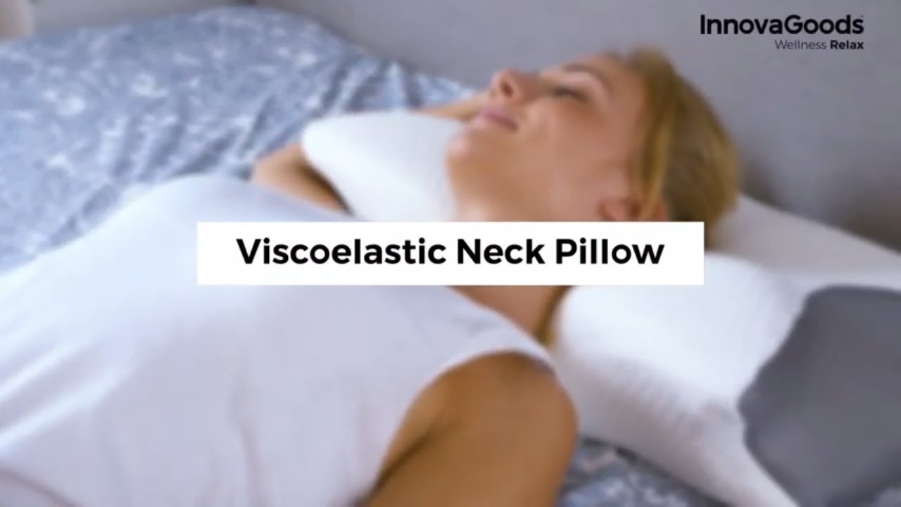 Viskoelastinė kaklo pagalvė su ergonomiškais kontūrais Conforti InnovaGoods Wellness Relax