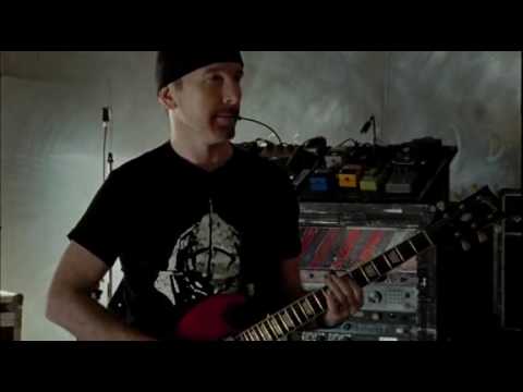 U2's The Edge playing Elevation without effects