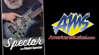 Video thumbnail for Spector Legend 4 Neck Thru Overview - Stuart Spector Legend 4 Neck Thru Bass by American Musical Supply