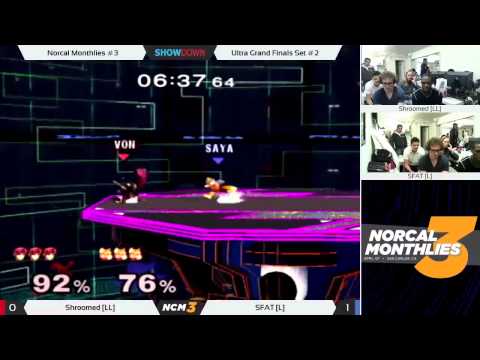 NorCal Monthlies #3 - Shroomed vs SFAT - Single Ultra Grand Finals