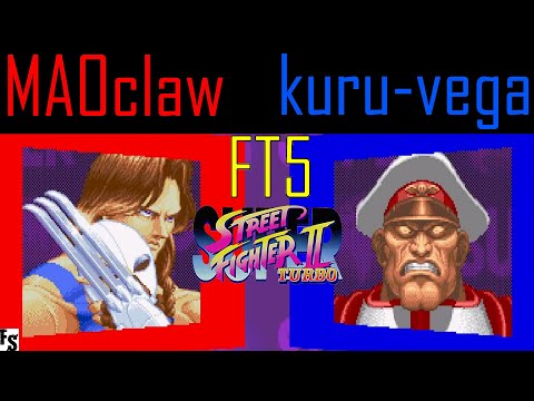Super Street Fighter 2 Turbo - MAOclaw [Claw] vs kuru-vega [Dictator] (Fightcade FT5)