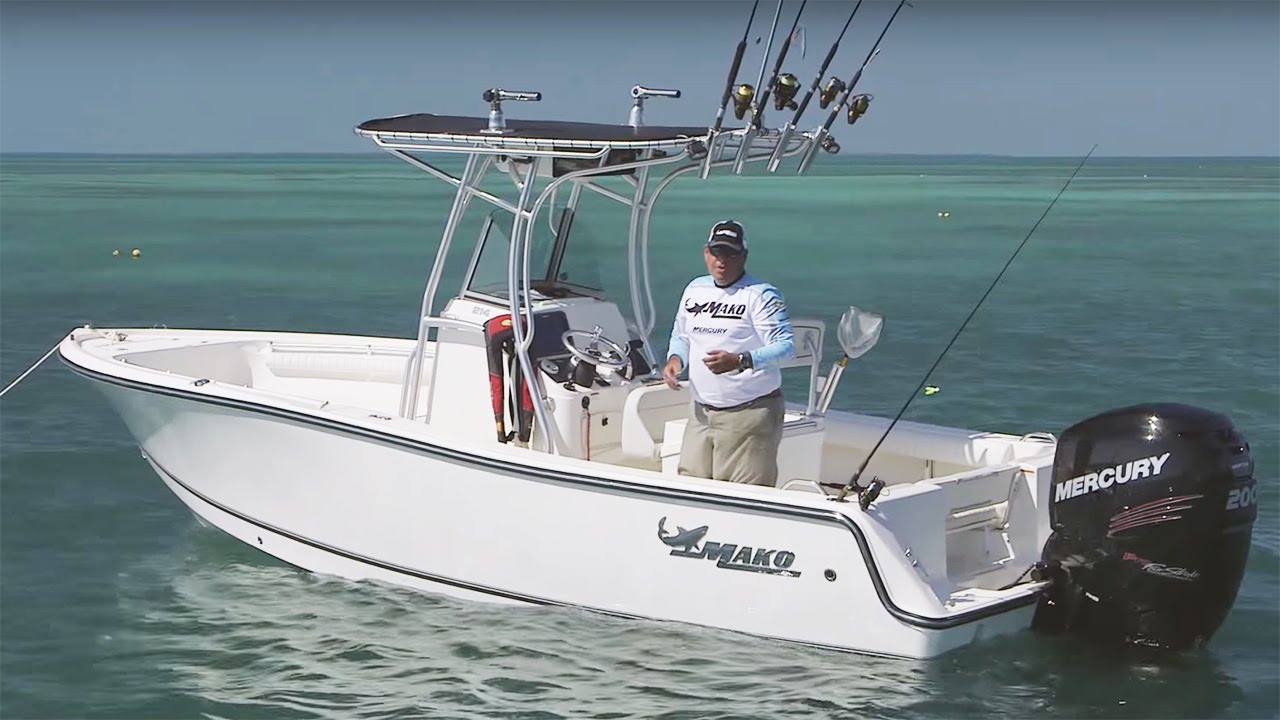 Официальный видеотур по MAKO Boats 214 CC
