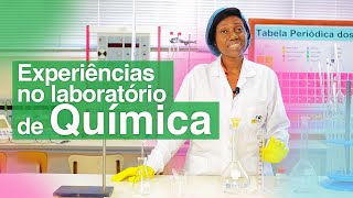 UP-CEAD: Experiências no laboratório de Química