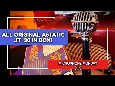 Classic & Original! Best Blues Harmonica Mics | Astatic JT-30 Crystal Microphone Monday 303
