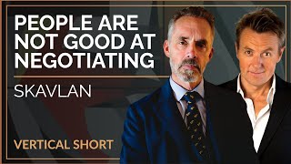 People Are Bad At Negotiating | Fredrik Skavlan & Jordan B Peterson #shorts
