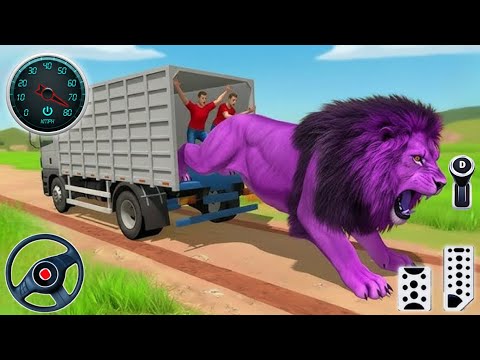 Animal Cargo Truck Driving Simulator 3D - Animal Transport Cargo Truck Game 2024 - Andriod Gameplay