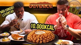 PANTERA APAVOROU O TENENTE BRENO NA REFEIÇÃO LIVRE | 10MIL KCAL NO OUTBACK!