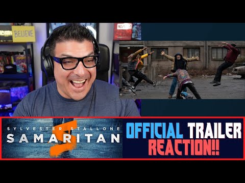SAMARITAN OFFICIAL TRAILER REACTION!!! | Sylvester Stallone | Amazon Prime