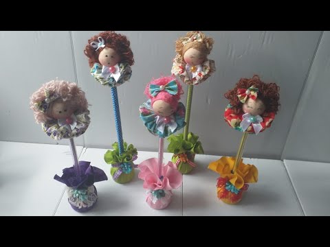 D.I.Y - Beautiful pencil pointer dolls