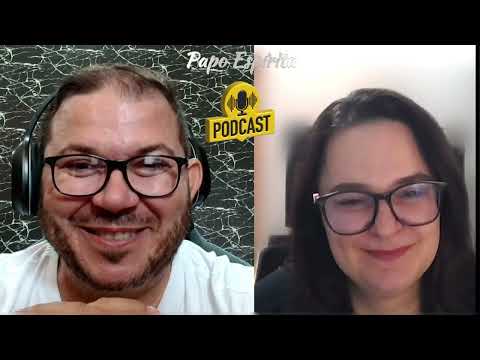 Papo Espírita com quadro Liderança Espírita com Regilaine Crepaldi