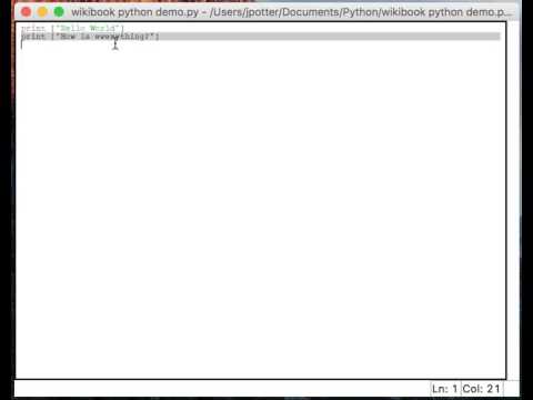 1 Python Tutorial Strings And Statements