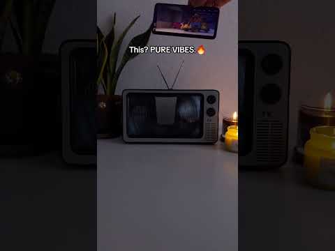 Old retro TV vs modern technology ✨#retro #80s #nostalgia #retrotv