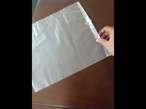 LDPE Transparent Slider Bag