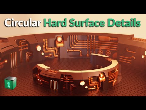 Blender Secrets - Modeling Circular Hard Surface Details