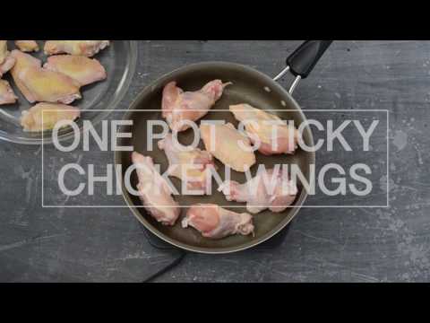One-Pot Chinese Sticky Chicken Wings