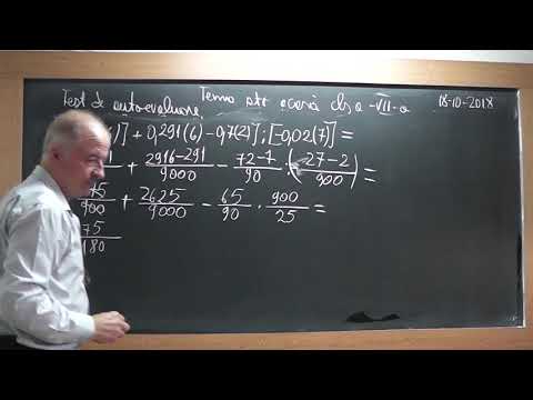 2/2 1751 Clasa 7 - Operatii cu fractii si numere zecimale Transformari de fractii zecimale