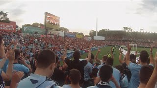 The Cove away. Western Sydney Wanderers vs Sydney Fc. (29.11.2014)