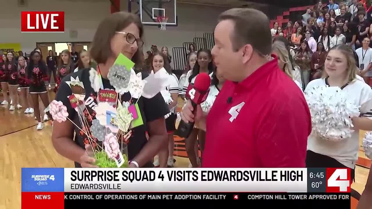 Surprise Squad live at Edwardsville High School