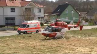 preview picture of video 'Rettungshubschrauber in Thiessow'