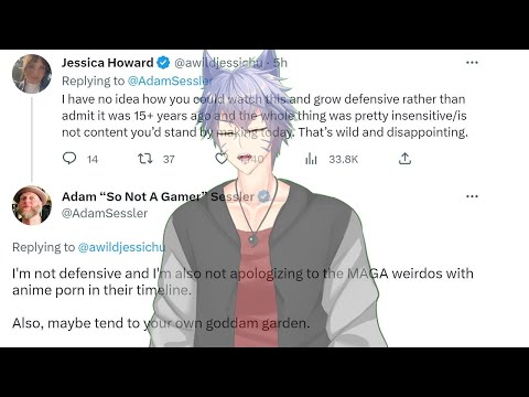 Adam Sessler's Racist Past Exposed By Final Fantasy XVI Discourse!!