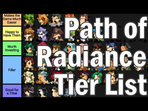 Expert Fire Emblem Path of Radiance Tier List (You won't believe who is last place)