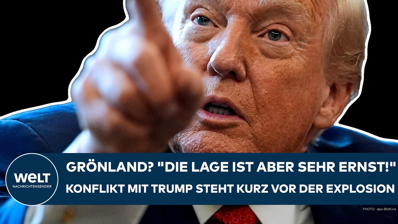 GRÖNLAND: "Da erwartet man einen machtpolitischen Aufschlag!" Jetzt blicken alle auf Donald Trump!