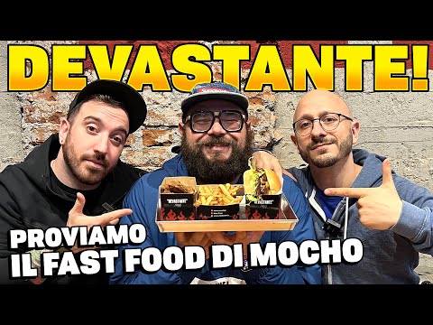 Proviamo il FAST FOOD di MOCHO - Meat Crew American Burger DEVASTANTE!