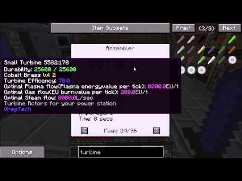 Large Steam Turbine - Minecraft Infitech 2 (GregTech) - Episode 16