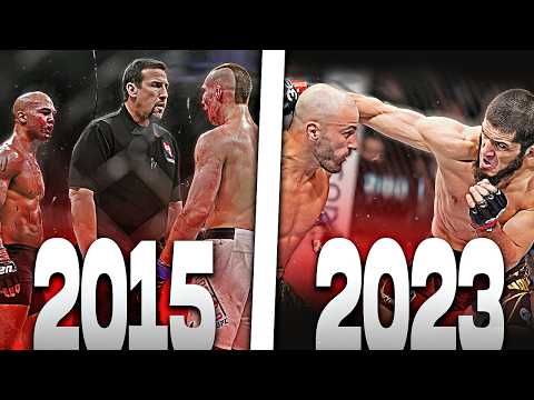 The Best Fight of Each Year in UFC (1993-2025)