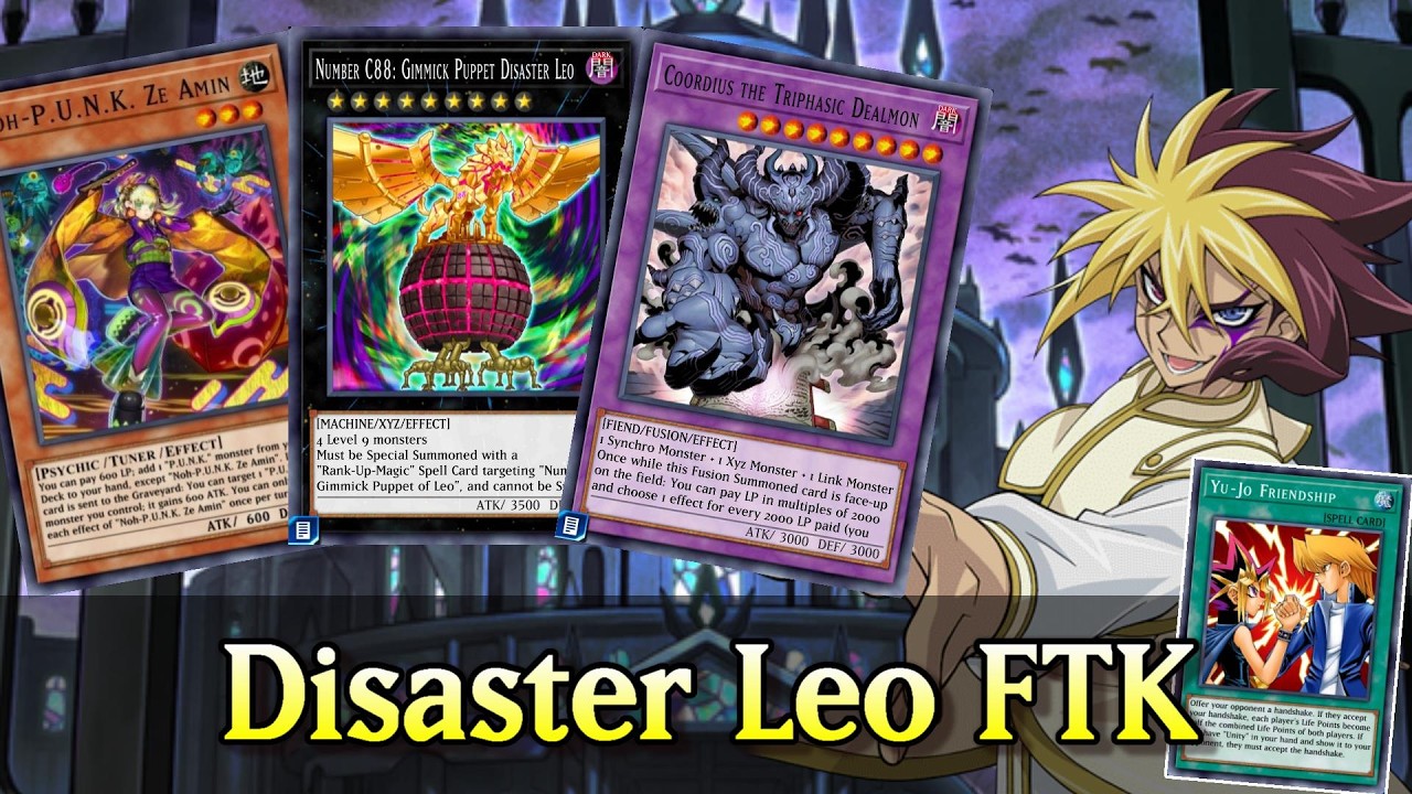 Number C88: Gimmick Puppet Disaster Leo FTK (P.U.N.K. version) [Yu-Gi-Oh! Duel Links]