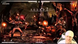 MKX - Reptile vs Kung Jin - I almost quit...