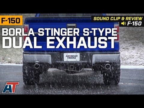 2011-2014 F150 EcoBoost Borla Stinger S-Type Dual Exhaust System Review & Install