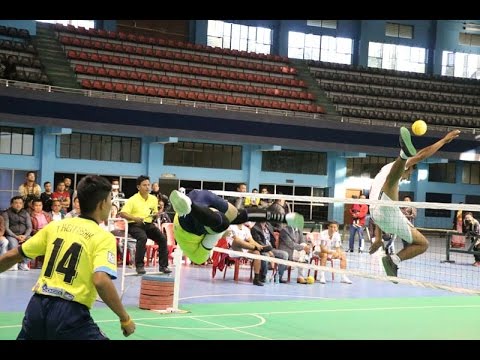 Manipur vs Thailand Sepak Takraw match | India vs Thailand sepak takraw