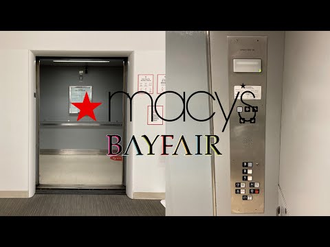 Cool Vintage OTIS Traction Elevator - Macy's, Bayfair Center - San Leandro, CA