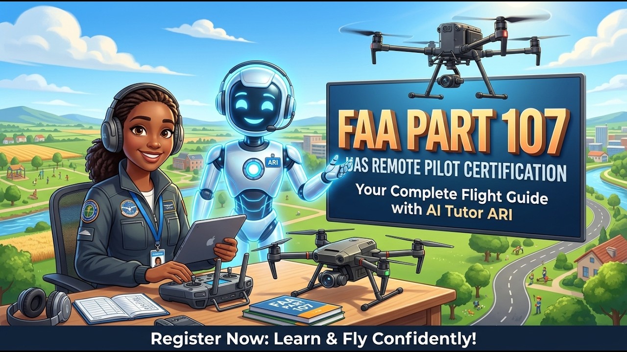 FAA Part 107 drone pilot with Ari