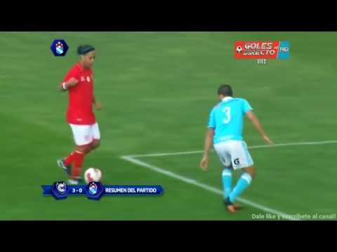 Partido de Exhibición RONALDINHO GAUCHO - Cienciano vs Sporting Cristal | Resumen HD