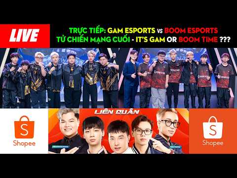 🔴TRỰC TIẾP: PLAYOFF ĐTDV - GAM ESPORTS vs BOOM ESPORTS - TẤM VÉ CUỐI CÙNG VÀO TOP 4 | TÙNG HỌA MI