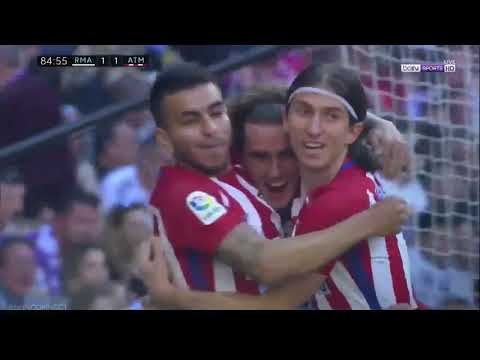Antoine Griezmann Goal Real Madrid vs Atletico Madrid 1 1~ 2017