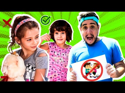 Novas Regras de Conduta para IRMÃOS (New Rules of conduct for children) - BRINCANDO COM A JUJU