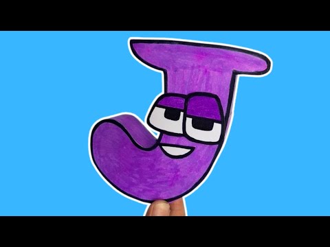 Filipino Alphabet Lore J | DIY Paper Craft | Cool Craft