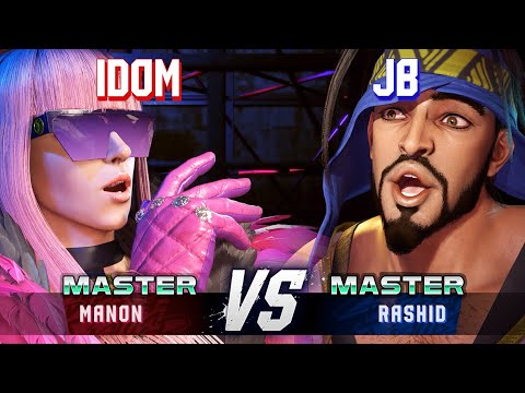 SF6 ▰ IDOM (Manon) vs JB (Rashid) ▰ High Level Gameplay