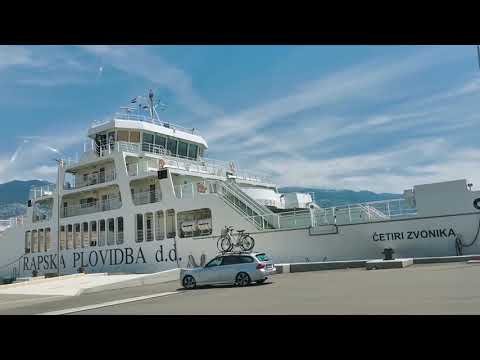 Kroatien Urlaub 2020 - mit Fähre nach Rab - Lopar San Marino und zurück über Krk Brücke Хорватия # 2