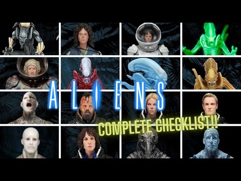 NECA Aliens Figures Checklist | NECA Aliens Figures Complete Checklist