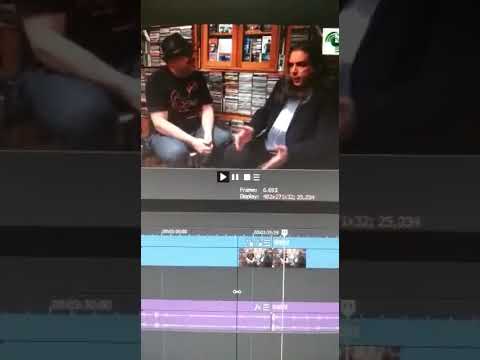 Luiz Domingues - Detalhe da edição do programa Vitrola Verde de Cesar Gavin - 2020