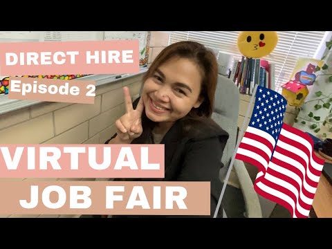 Episode 2: Direct Hire Through Virtual Job Fair II Teacher sa America II